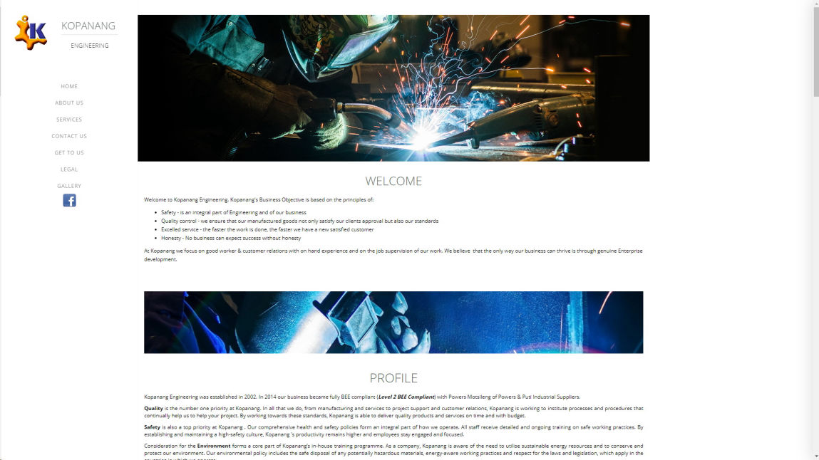 Kopanang Engineering screenshot